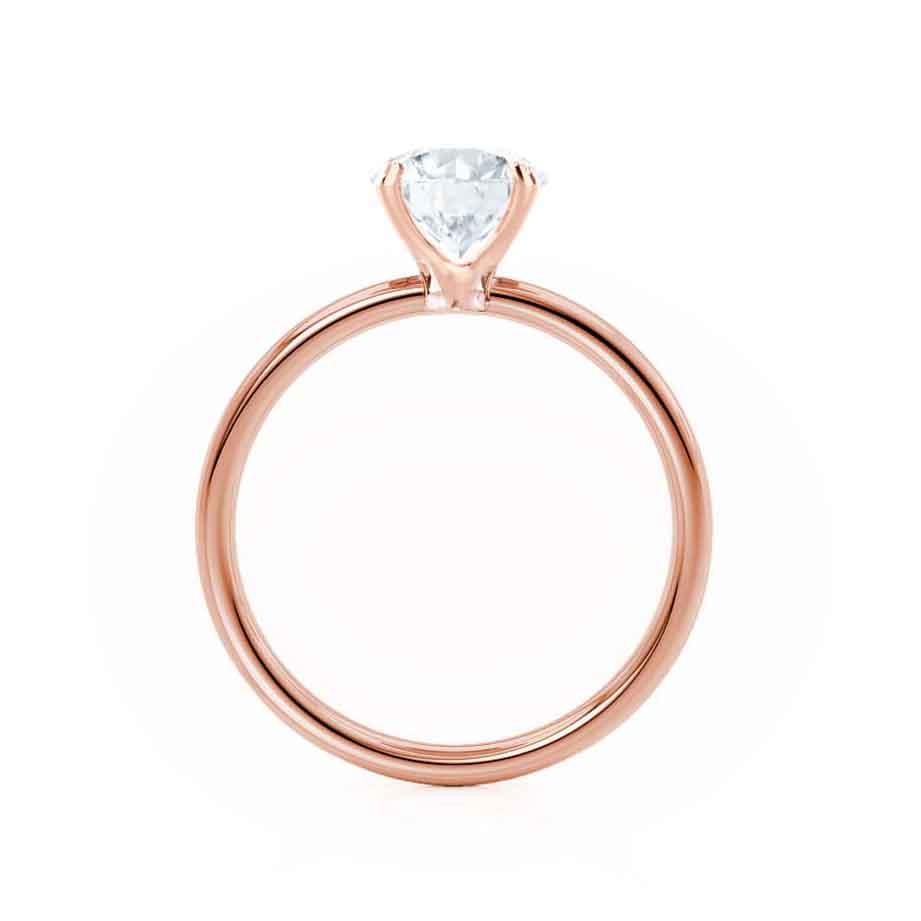 2 CT Cushion Solitaire Lab Grown Diamond Engagement Ring